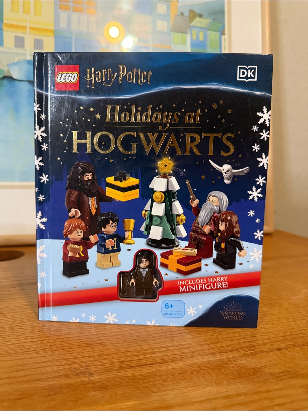 LEGO Harry Potter Blue and Gold Holidays at Hogwarts Book